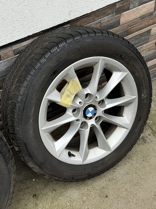 Vand jante originale BMW r16 echipate cu anvelope noi Debica de iarna