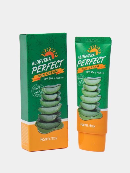 Продается солнцезащитный крем Aloe Vera Perfect SPF50++ 70мл