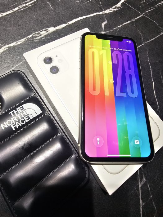 IPhone 11 White [128GB] обмен на Huawei