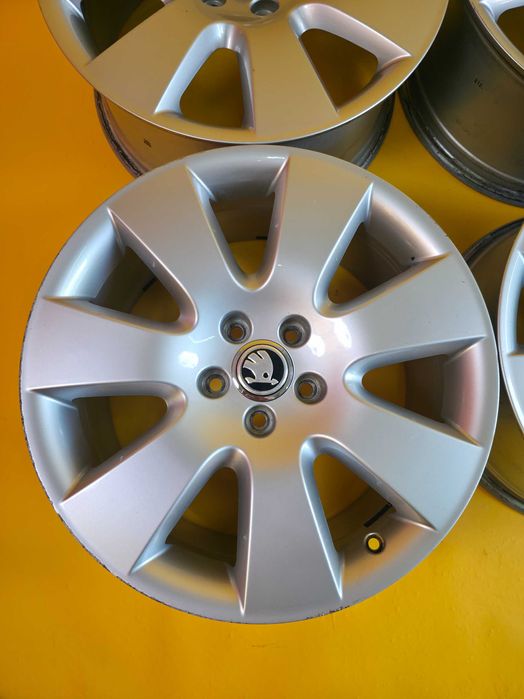 4 Jante Aliaj 5x112 18'' OEM Skoda Octavia Superb Kodiaq Karoq