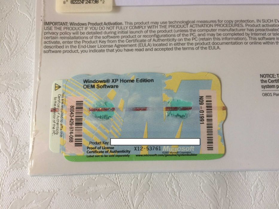 Windows 8.1 Pro, XP Home Edition.  ORIGINAL. SIGILAT. NOU