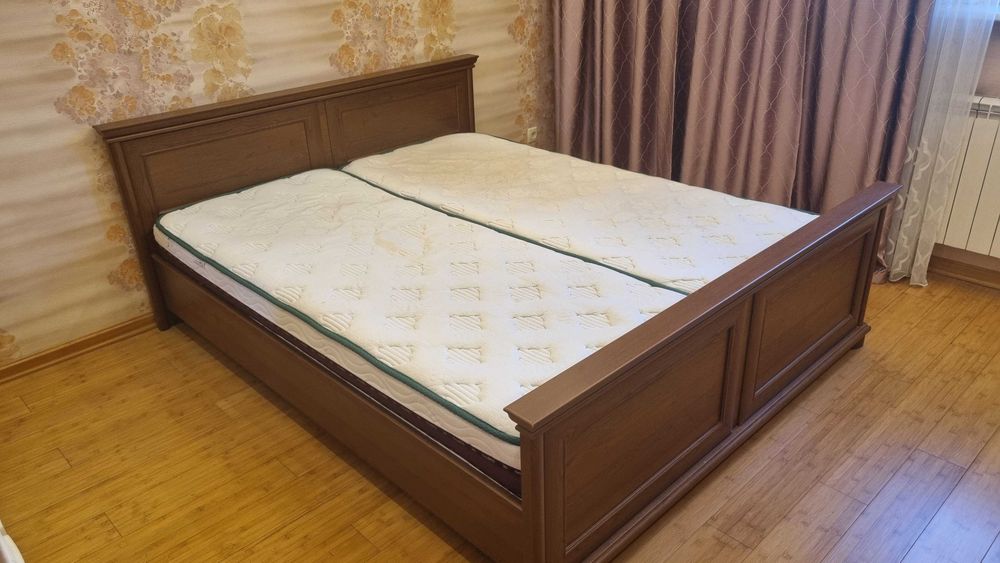 Кровать двухспальная 160×200 с матрасом