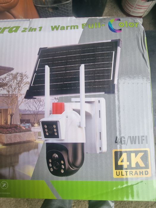 Camera solară 2 in 1 , 4g,Wi-Fi