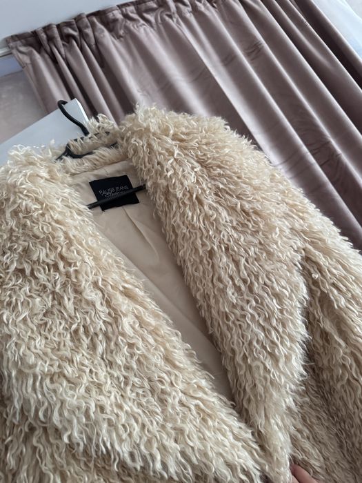 пухено палто pause jeans