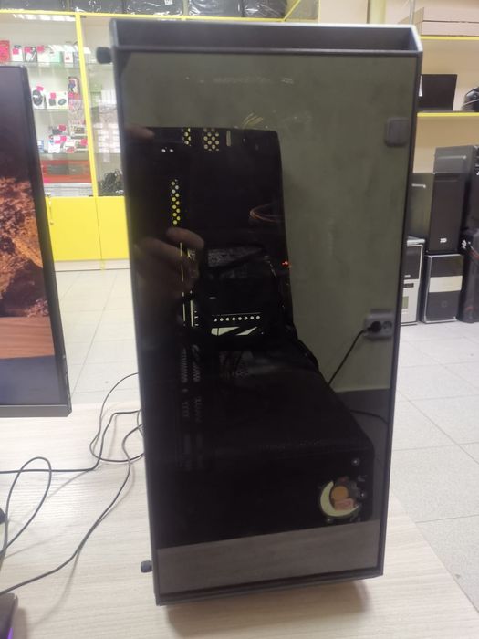 Компьютер системный блок монитор клавиатура мышь коврик комплект принт