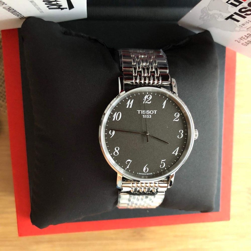 Ceas Tissot dama Colectia Everytime Silver 38mm diametrul