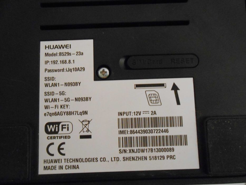 Huawei B529s-23a Wifi 4G LTE Router! Home Net Box!
