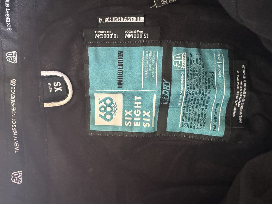 Pantaloni snowboard 686 Limited Edition 15K/10K – XS