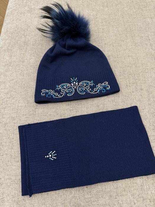 Комплект Шапка + Шарф для девочек