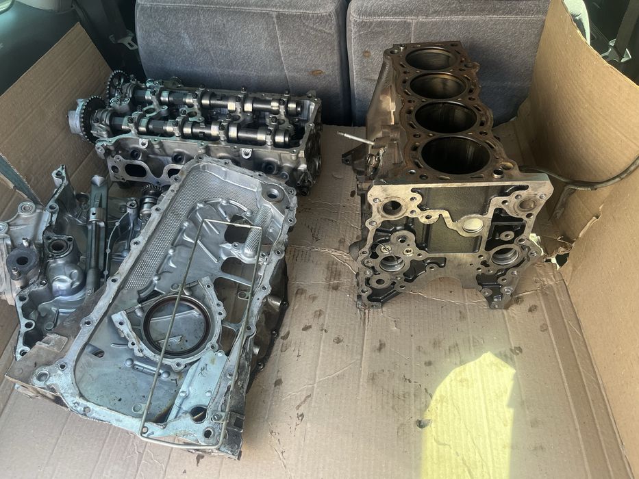 Двигатель 2 TR прадо 120 на запчасти