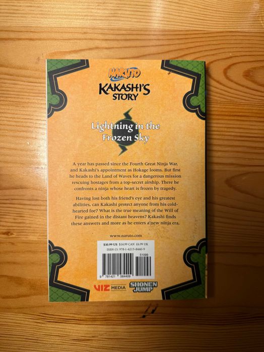 "Naruto: Kakashi's Story" - Masashi Kishimoto