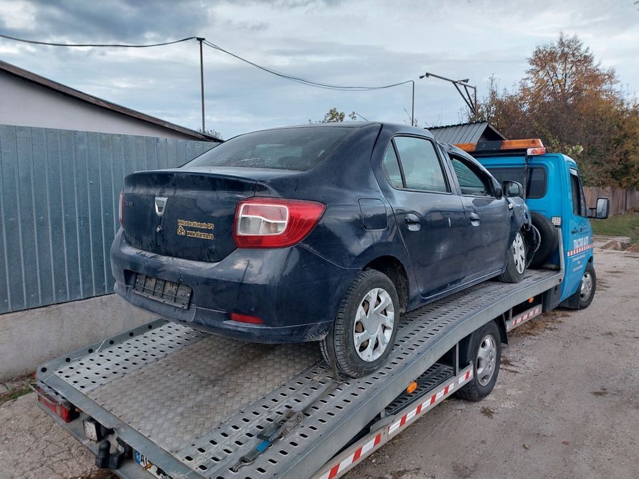 Haion bara spate stopuri Logan Albastru jandarm