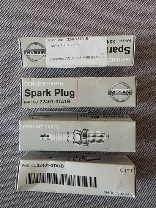 ПРОМОЦИЯ - Продавам 4броя Запалителни Свещи и Маслен филтър за Нисан