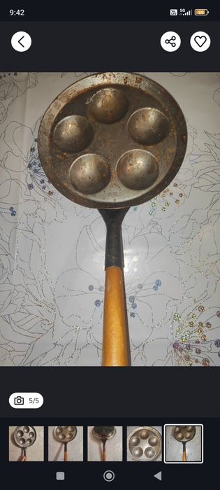 Сковорода для пончиков СССР