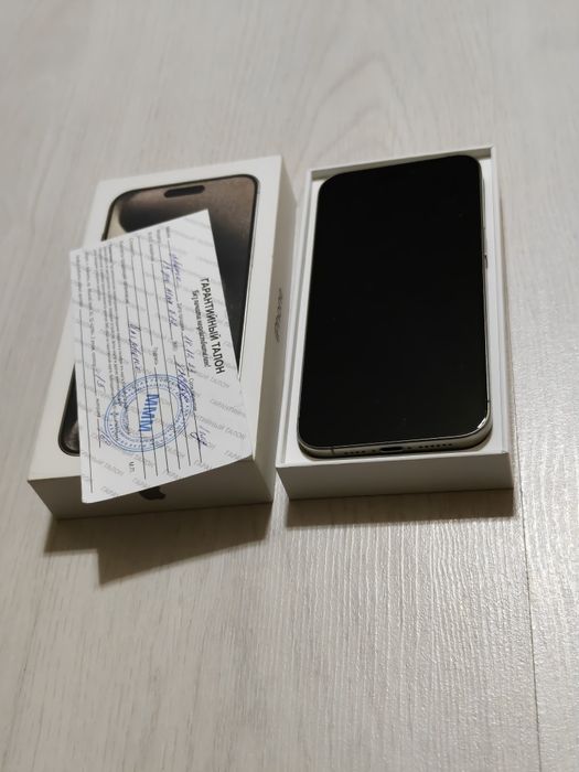 iPhone 15 Pro Max 512 gb akb 90 2 sim