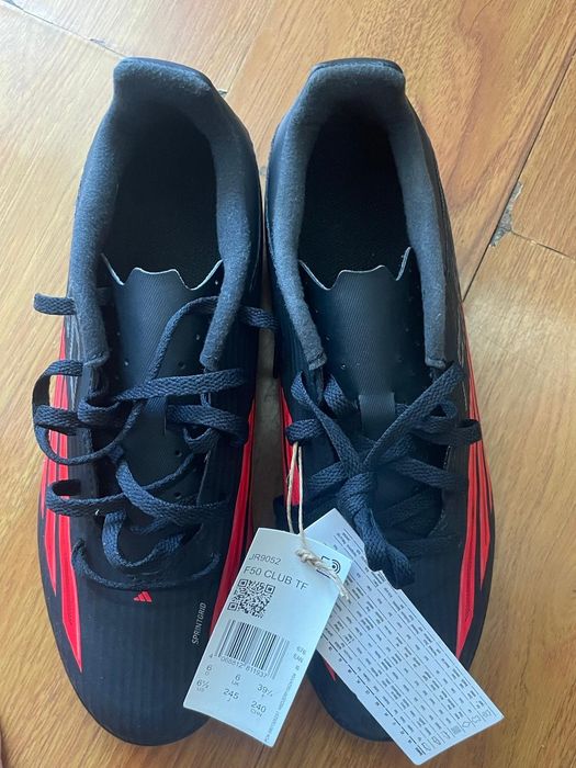 Adidași F50 Club turf sintetic negre mărime 39 1/3
