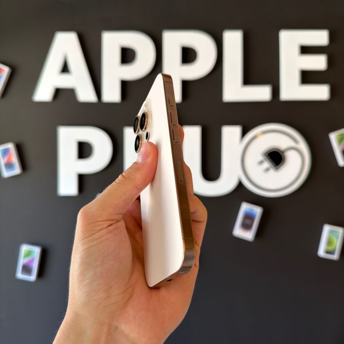 iPhone 16 Pro 128Gb Desert Titanium 96% + 24 Luni Garanție / Apple Plug
