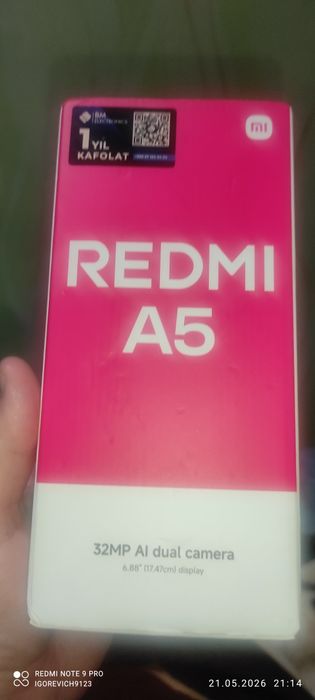 Продам Redmi A5 в идеальном состоянии