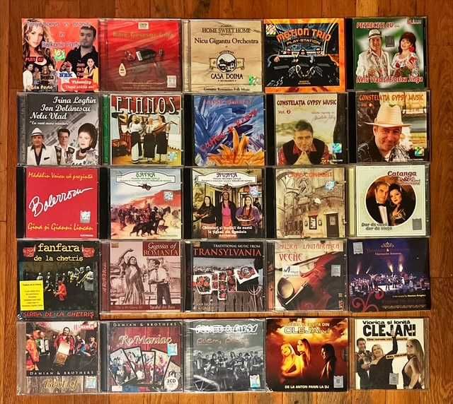 Lot CD lautareasca & folclorica: Generic, Vlad, Serban, Tanase, Zamfir