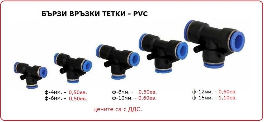 Бързи връзки  , Бавни връзки , Полиамиден шлаух