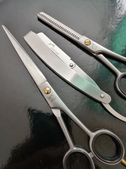 set foarfeci profesionale jaguar tuns filat brici 7