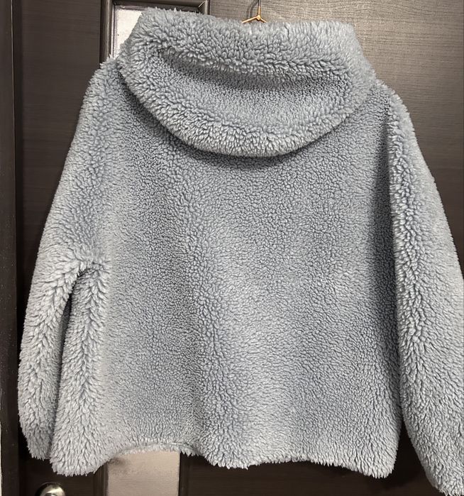 Эко шубка тедди теплая