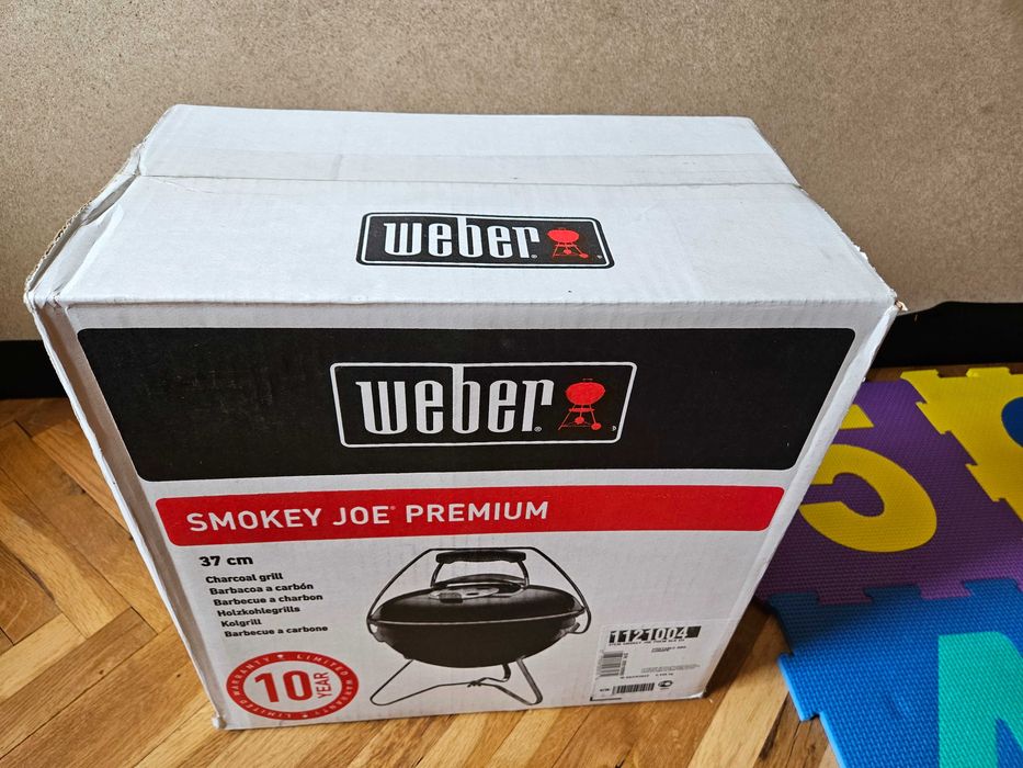 Премиум преносимо барбекю Smokey Joe Premium, 37cm, Weber