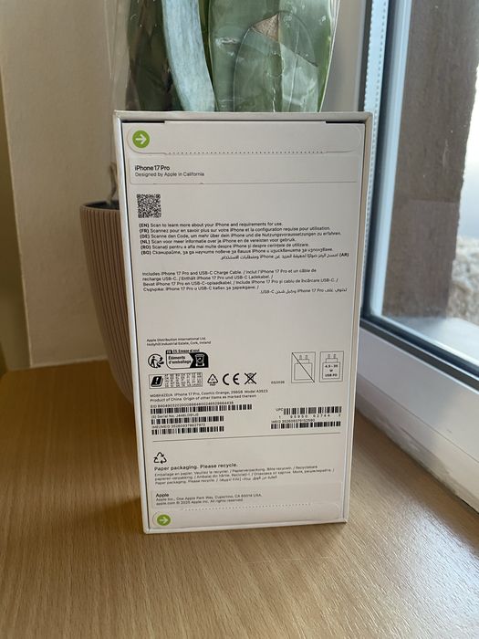 Iphone 17 Pro orange 256gb