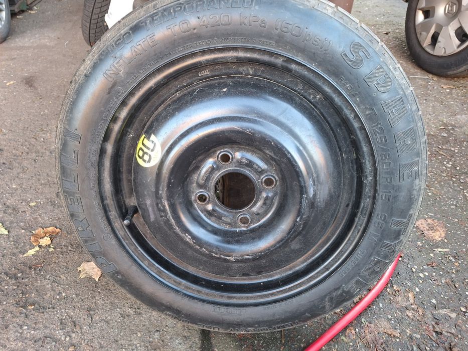 Vand roata rezerva slim Ford 125/80 r15