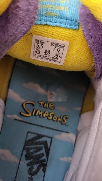 Vans x The Simpsons Sk8-Hi ,,Lisa 4 Prez"