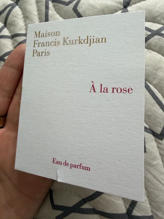 Kurkdjian A la rose парфюм 2 мл