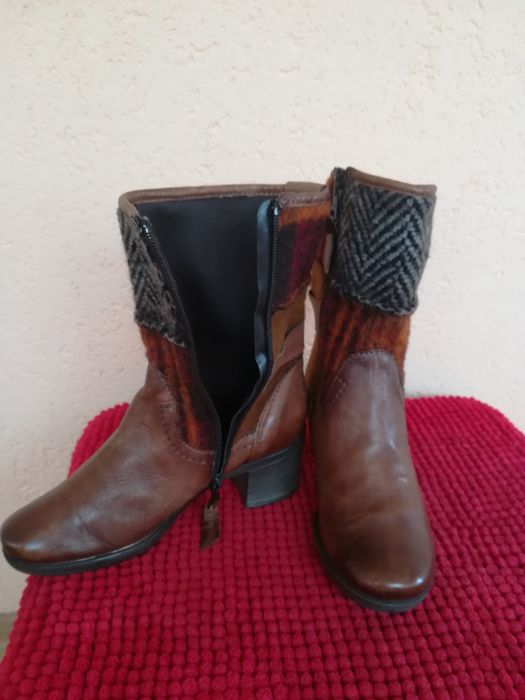 Cizme piele nr 36 dama Mjus