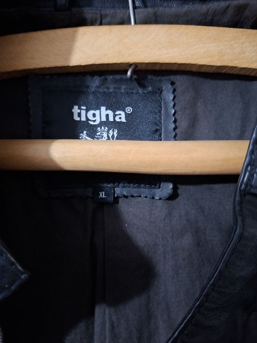 Geaca piele, Tigha,mărimea xl