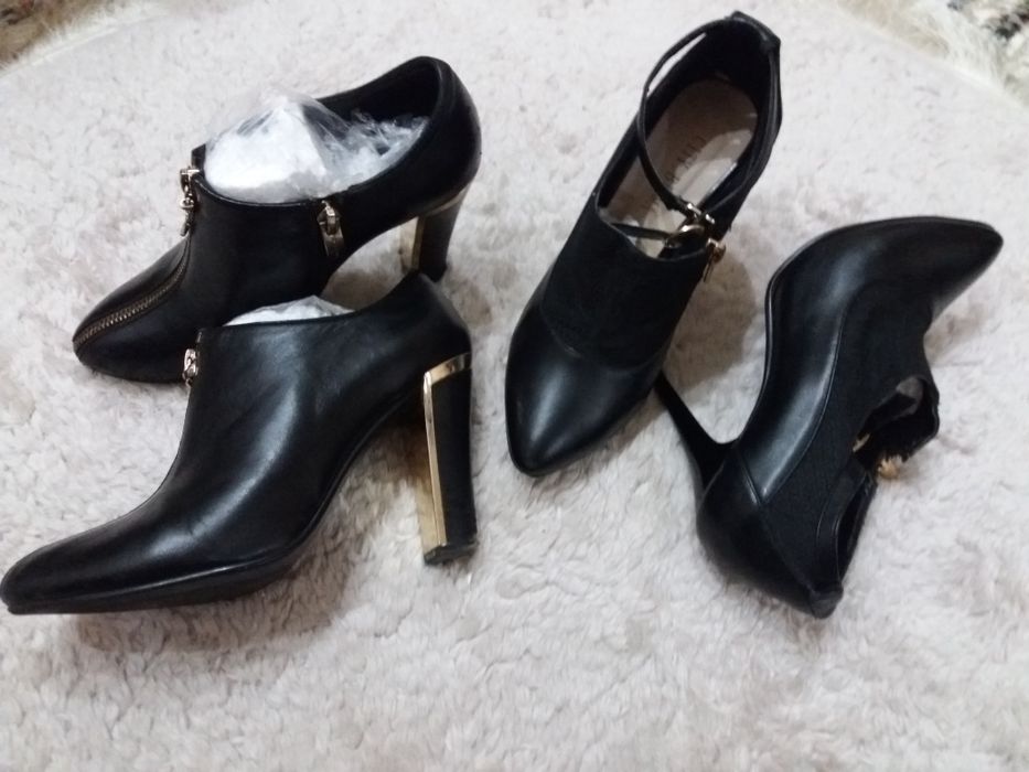 Обувь Туфли, сапоги кожаные, 37 разм.