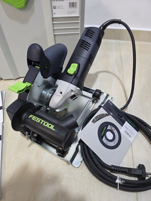 Sistem de tăiat cu diamant masina de canelat Festool DSC-AG 125