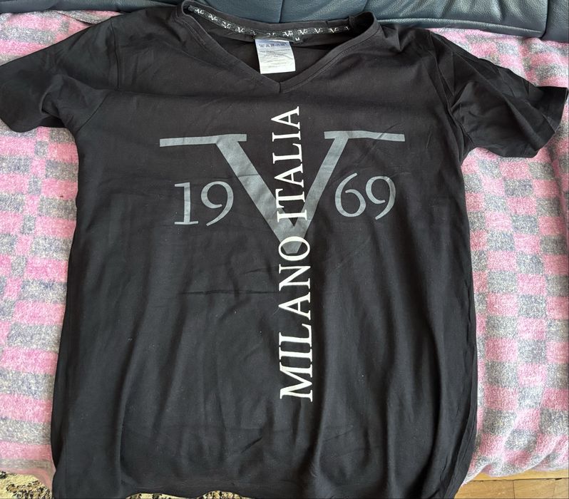 Tricou Milano Italia 1969 negru – mărimea M – stare foarte bună