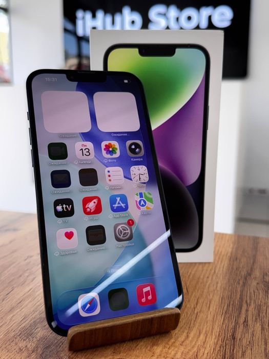 Айфон14Плюс•128гб/84%қара