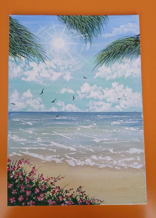 Tablou canvas cartonat