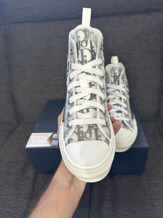 Dior B23 High Top Logo Oblique