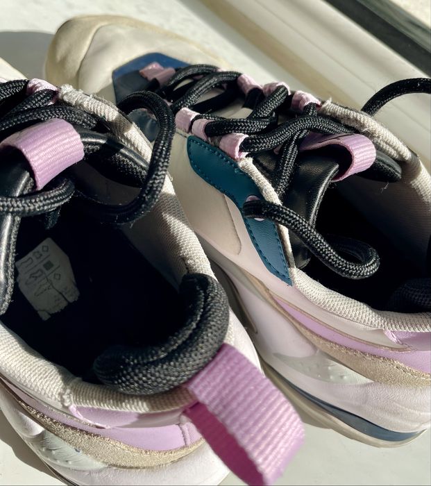 Puma Thunder Rive Droite sneakers damă 38 / 24 cm , piele nabuc