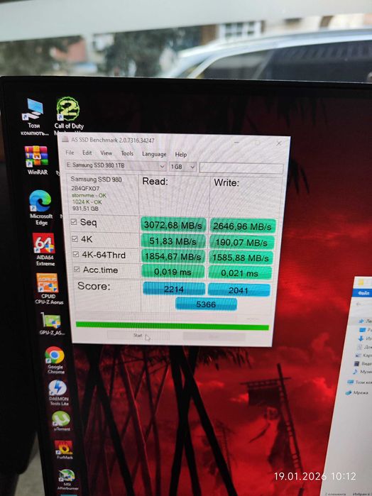 SSD 1TB Samsung 980 NVME