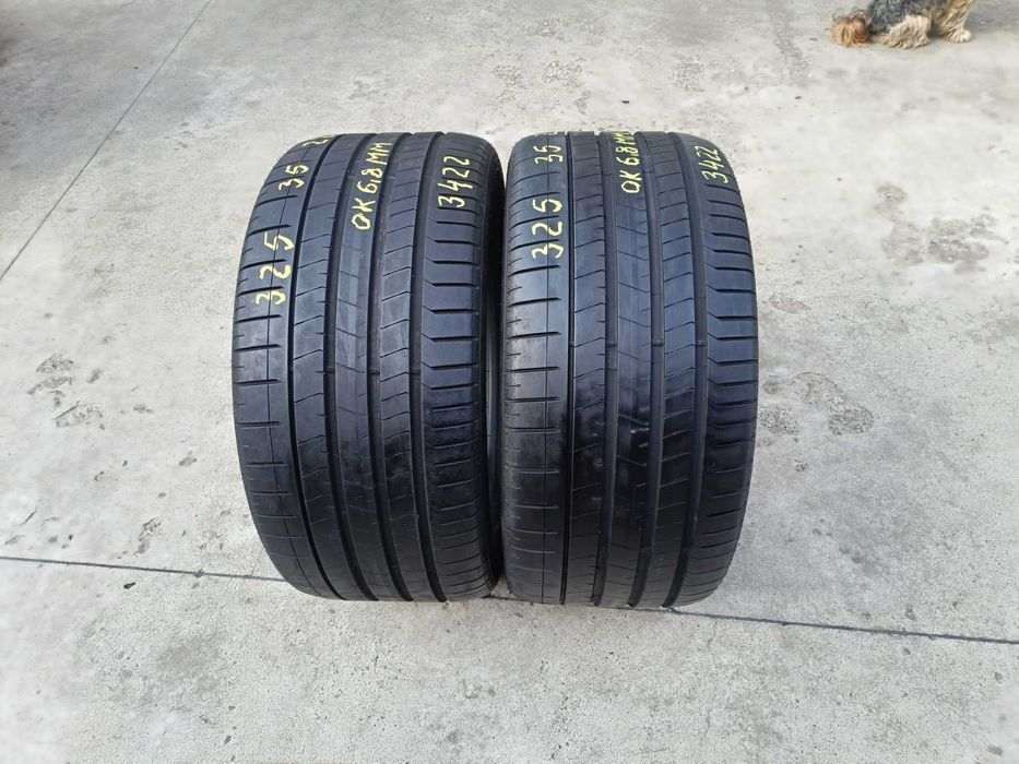 Doua anvelope de vara 325 35 22 pirelli p zero profil 6,8 mm 2022