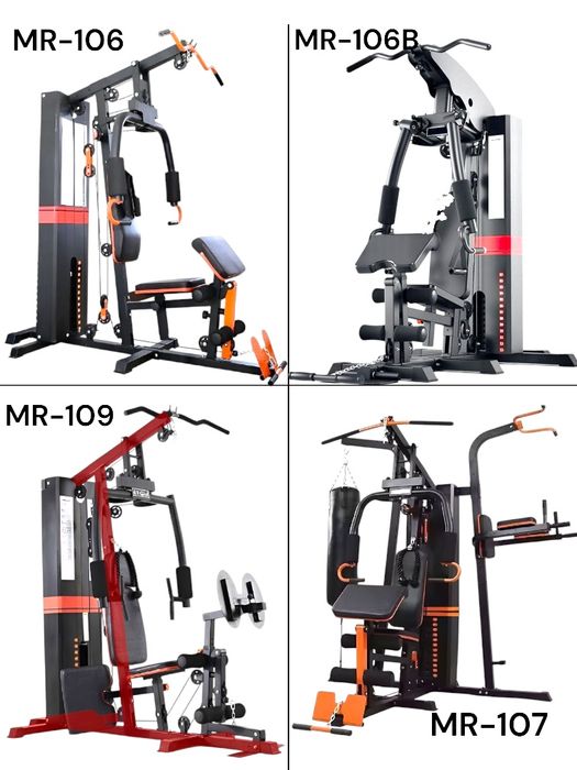 Многофункциональный силовой тренажёр разного выда и функции MR 106 115