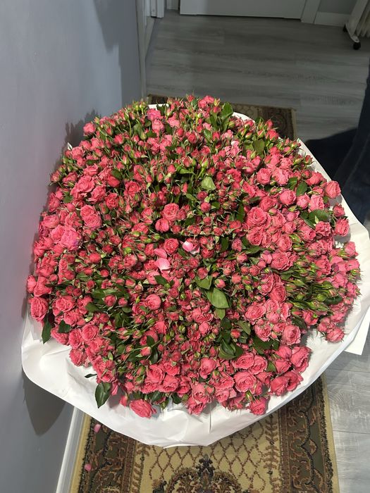 Букет спрей-роз.