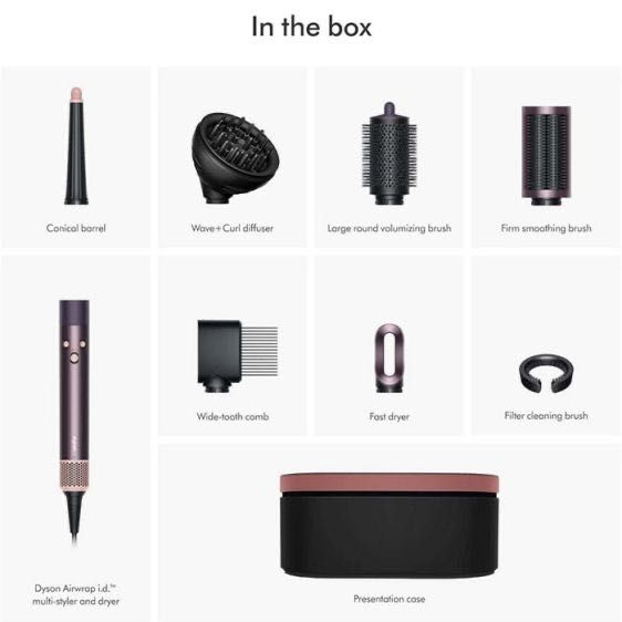 Dyson airwrap i.d. HS08 Jasper Plum Limited Edition Чисто Нов