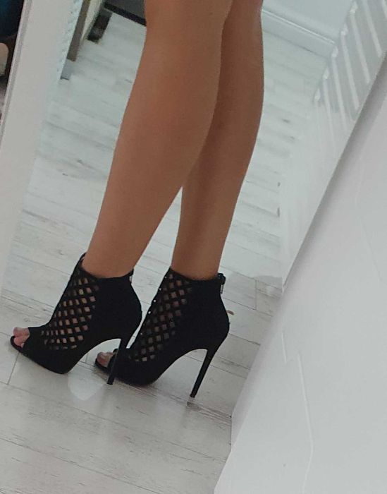 Sandale cu toc Pleaser USA