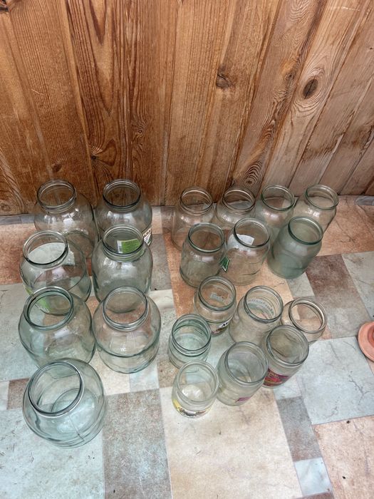 Банки стеклянные (разные объёмы)