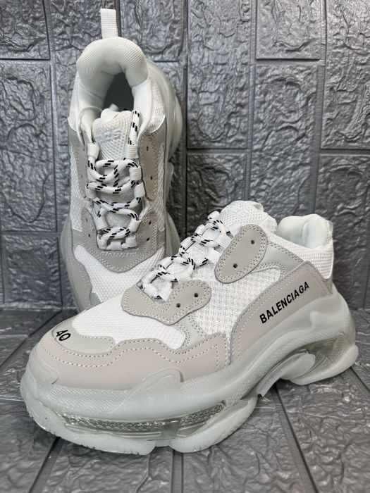 Balenciaga Triple S White