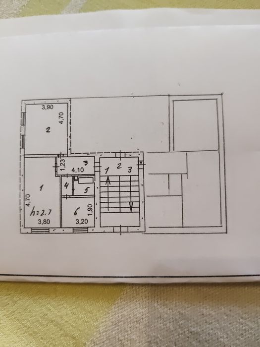 2х комнатная квартира