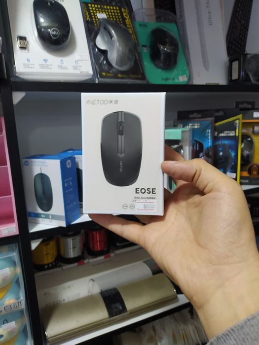 Мышка без проводная и без шума METOO